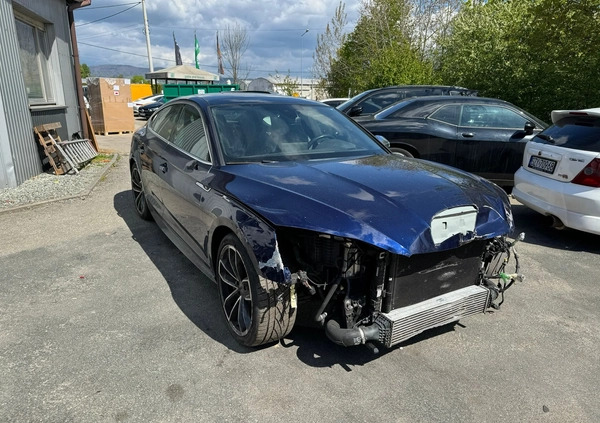 Audi S5 cena 84900 przebieg: 112000, rok produkcji 2018 z Ząbki małe 232